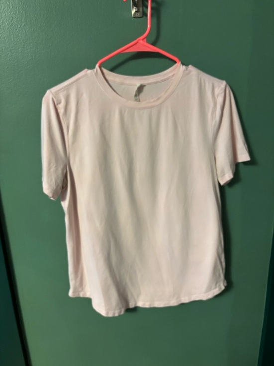 lululemon athletica Tops - lululemon athletica Pale Pink Short-Sleeve Crew Tee